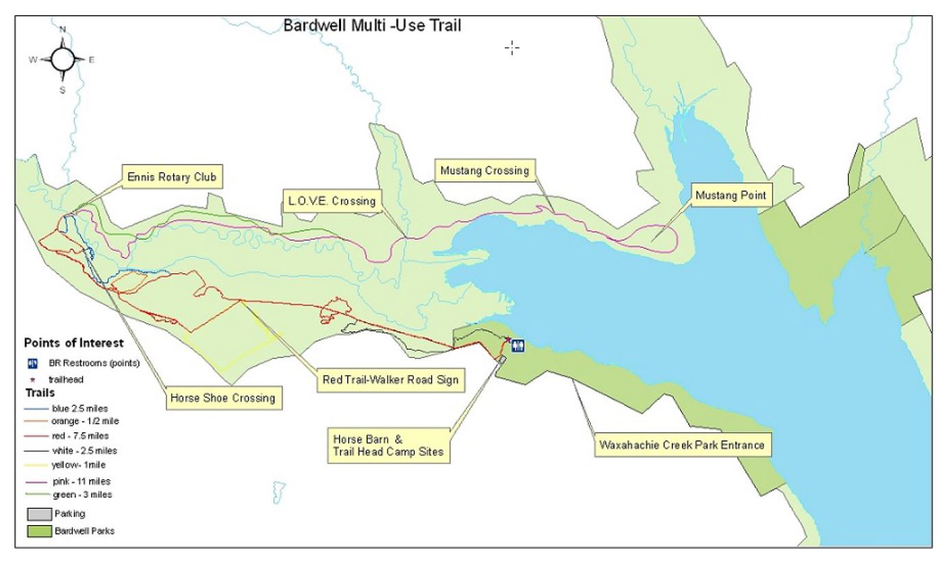 Bardwell Multi Use Trail Map